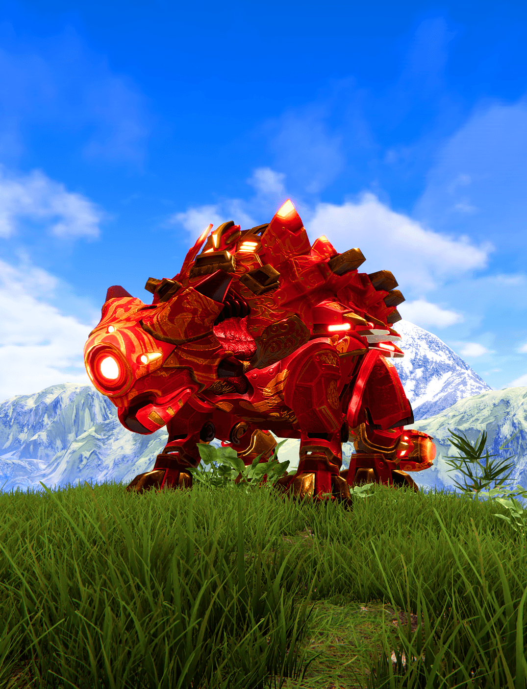机械甲龙